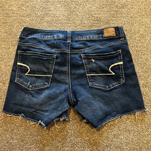 American Eagle - Denim/Jean Shorts - Size 10 - Picture 2 of 6